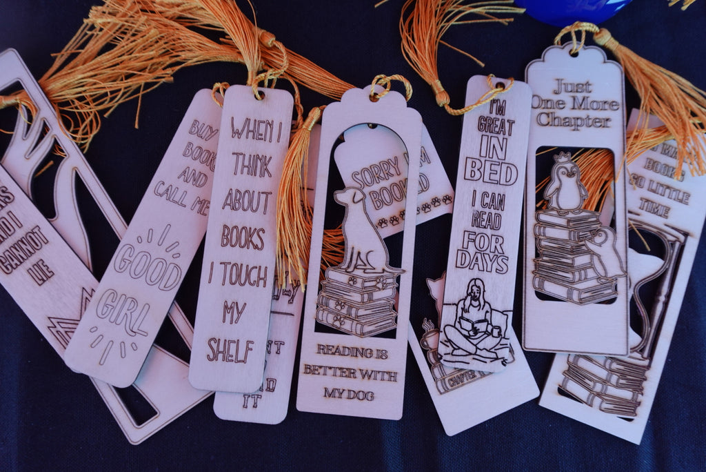 Mystery Wooden Bookmarks