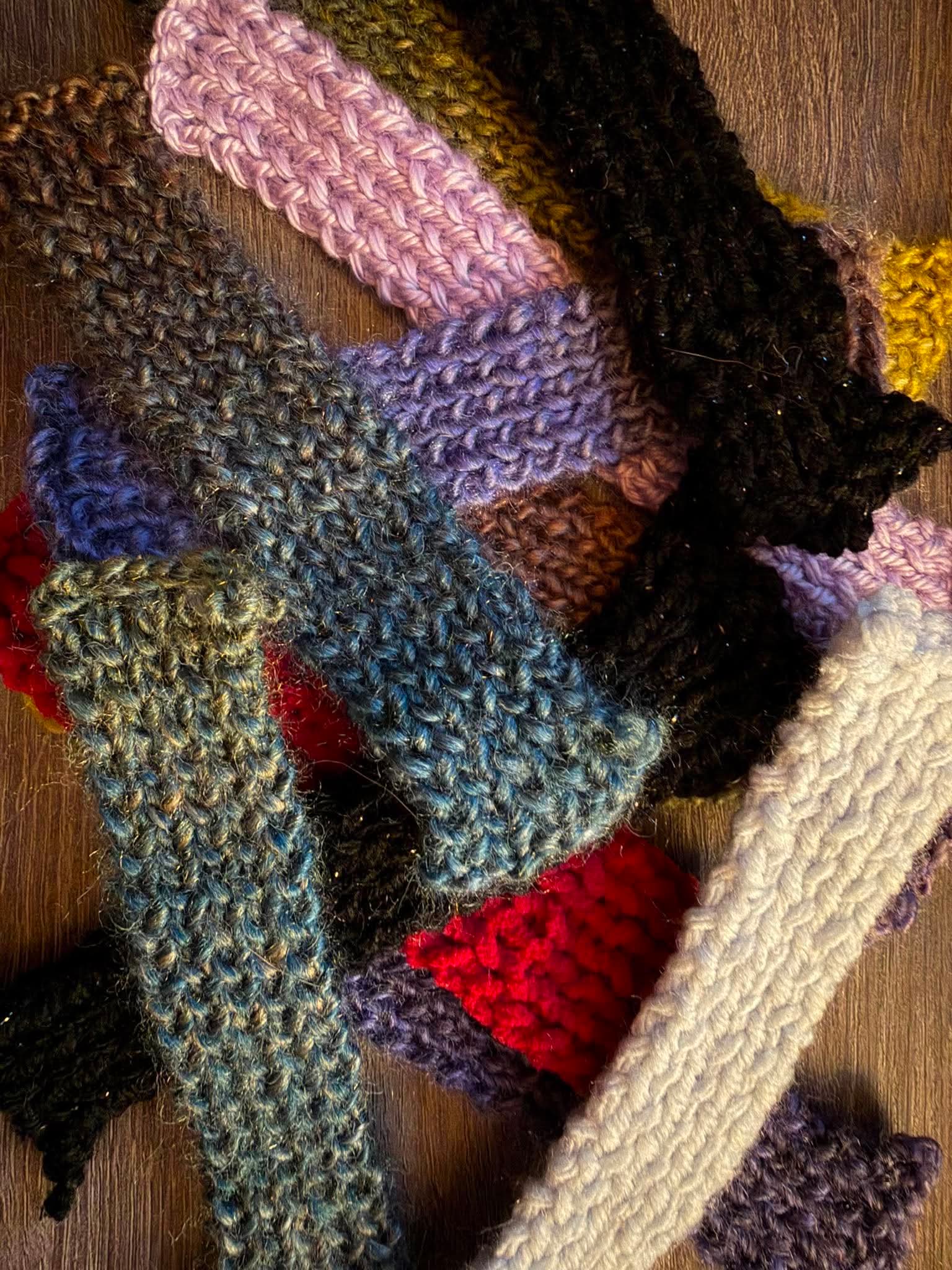 Knitted Bookmarks