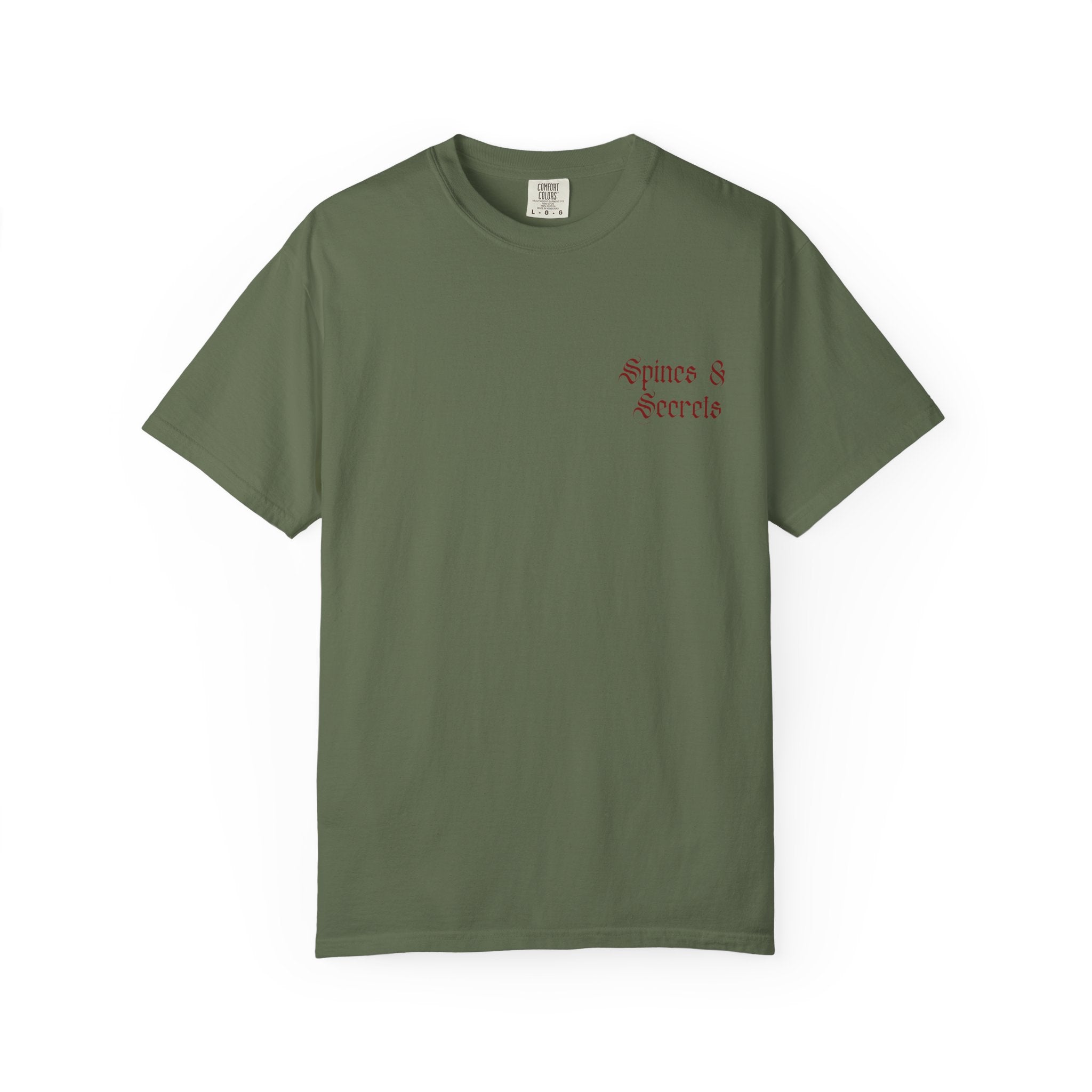 Spines and Secrets T-shirt