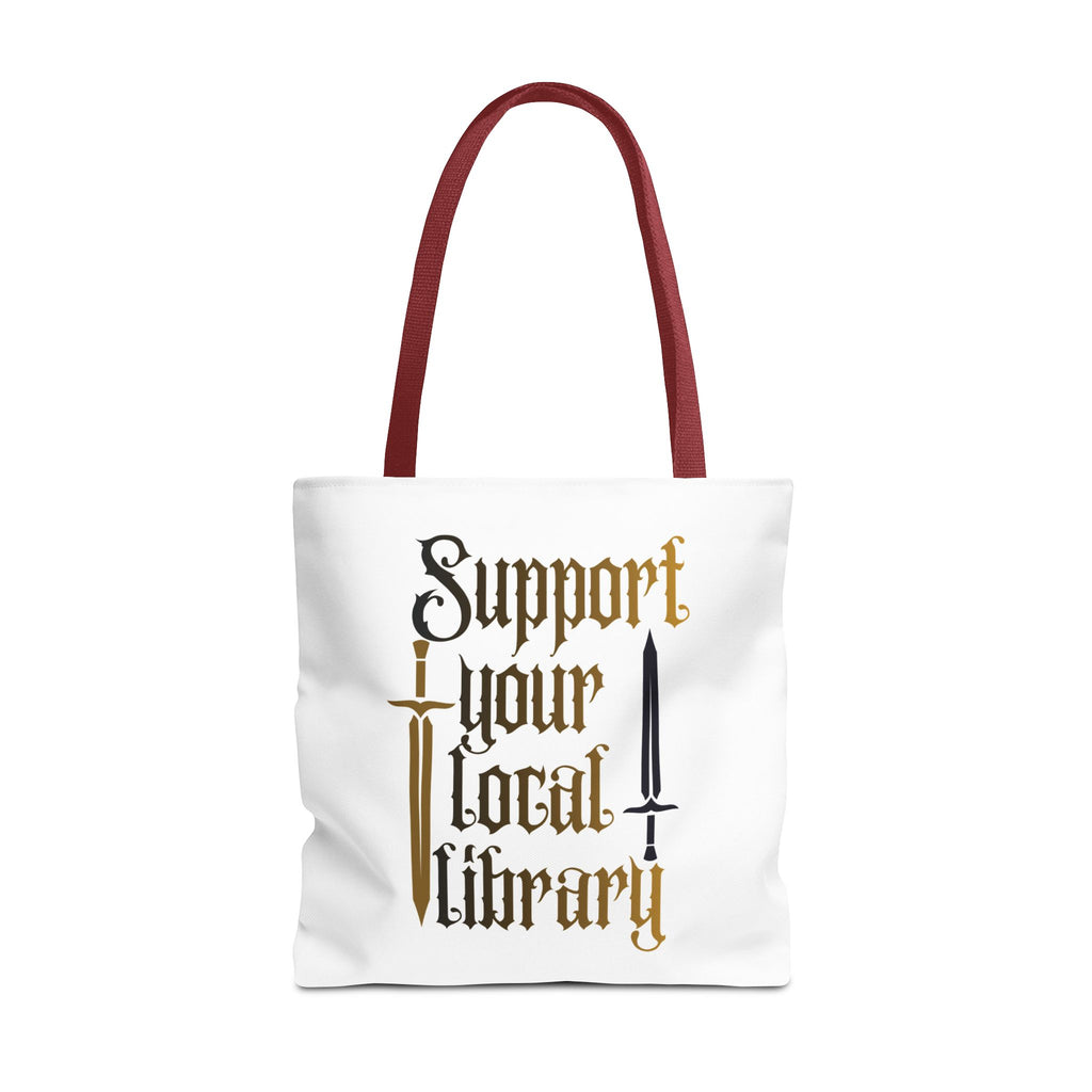 Support your Local Library Tote Bag