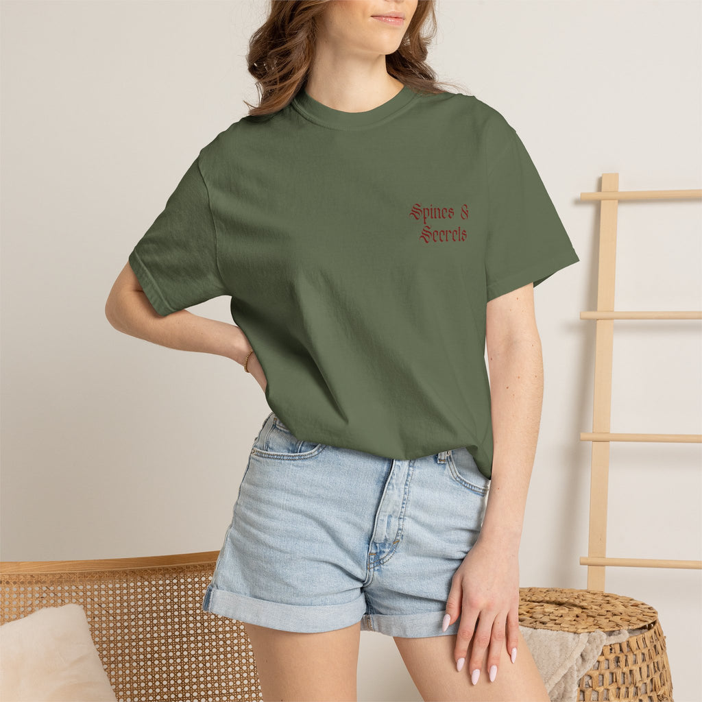 Spines and Secrets T-shirt