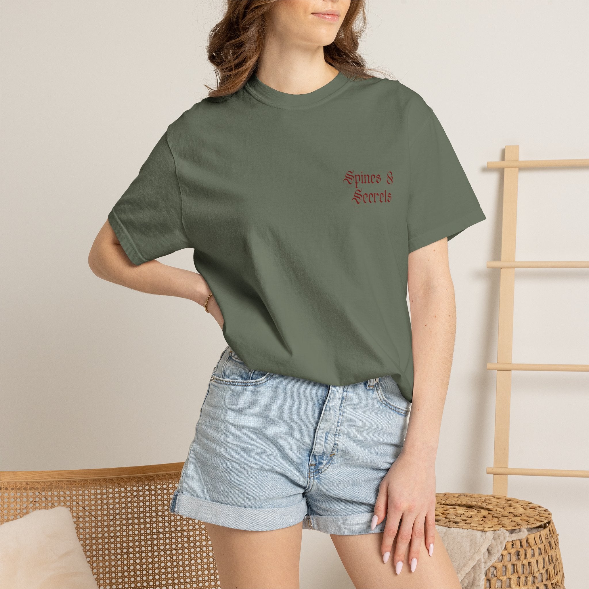 Spines and Secrets T-shirt