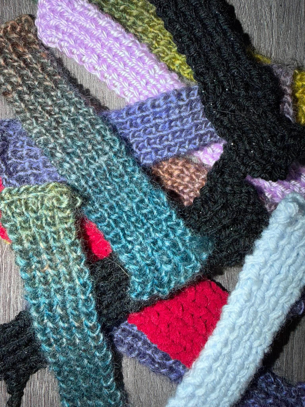 Knitted Bookmarks