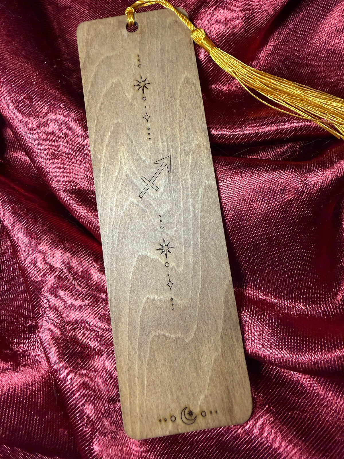 Wooden Zodiac Bookmarks