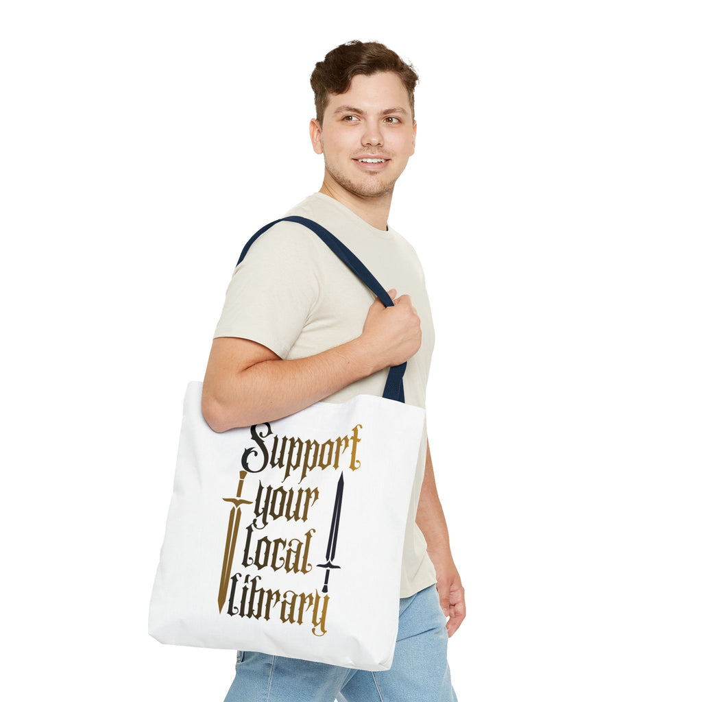 Support your Local Library Tote Bag