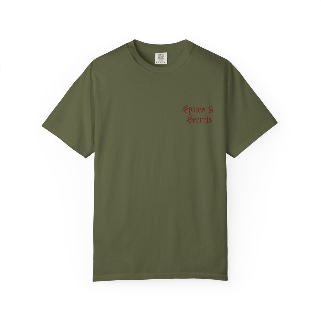 Spines and Secrets T-shirt