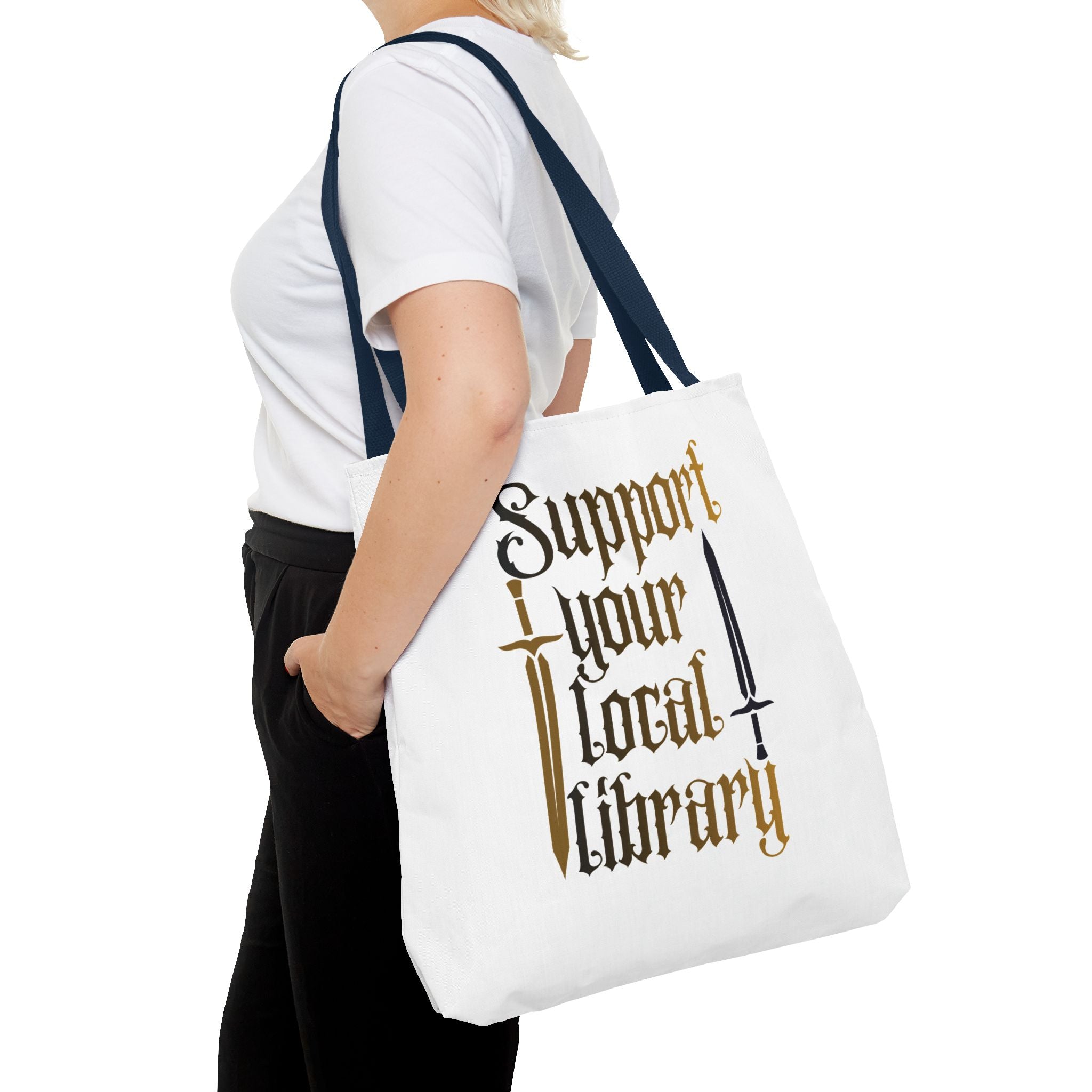Support your Local Library Tote Bag