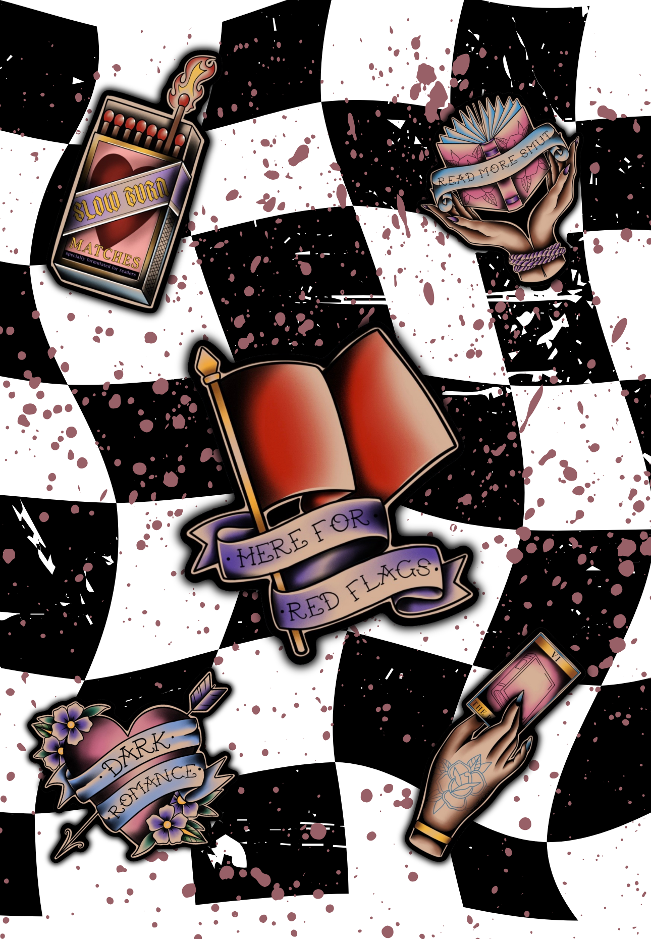 Tattoo & Smut Printable Kindle Inserts