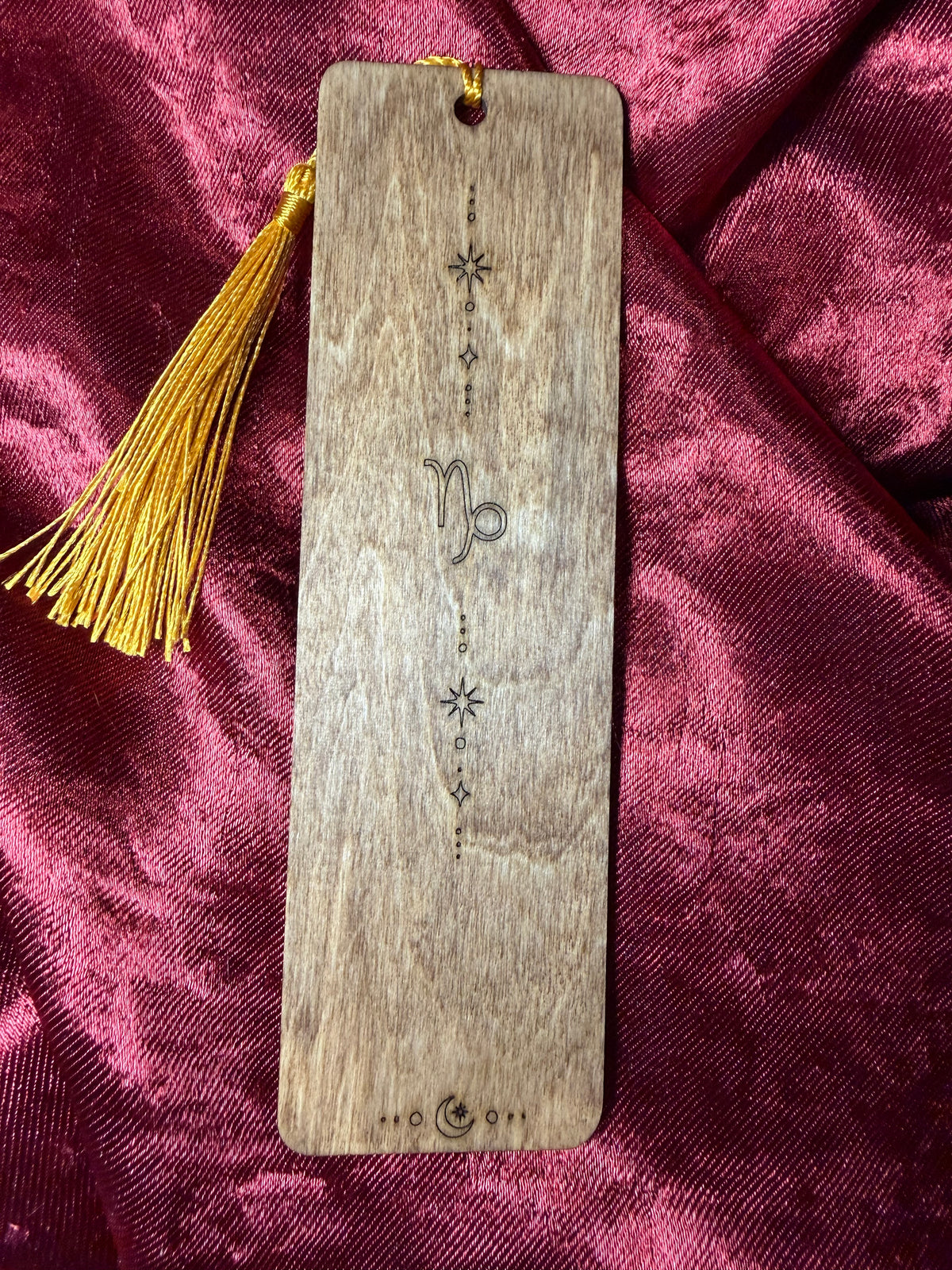 Wooden Zodiac Bookmarks