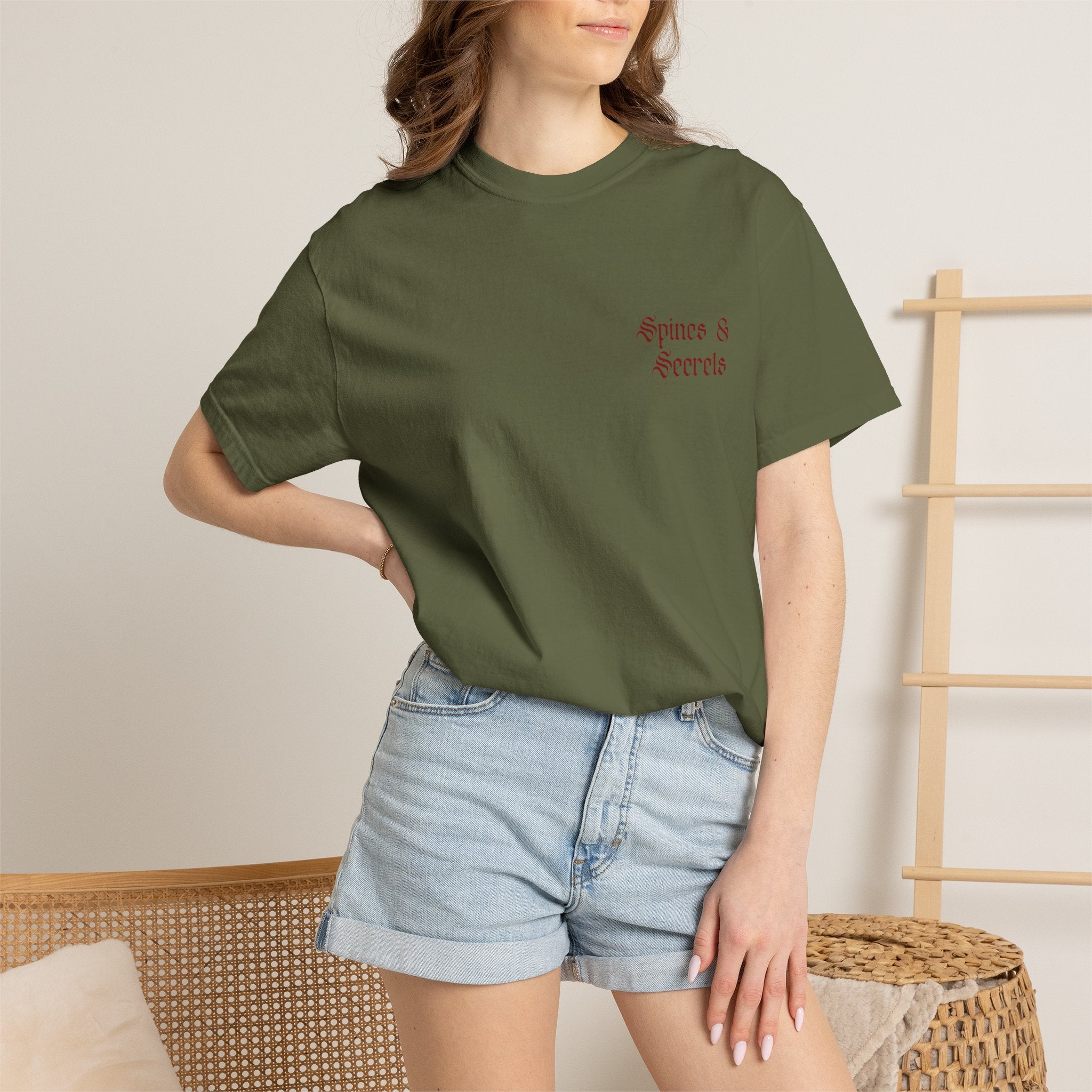 Spines and Secrets T-shirt