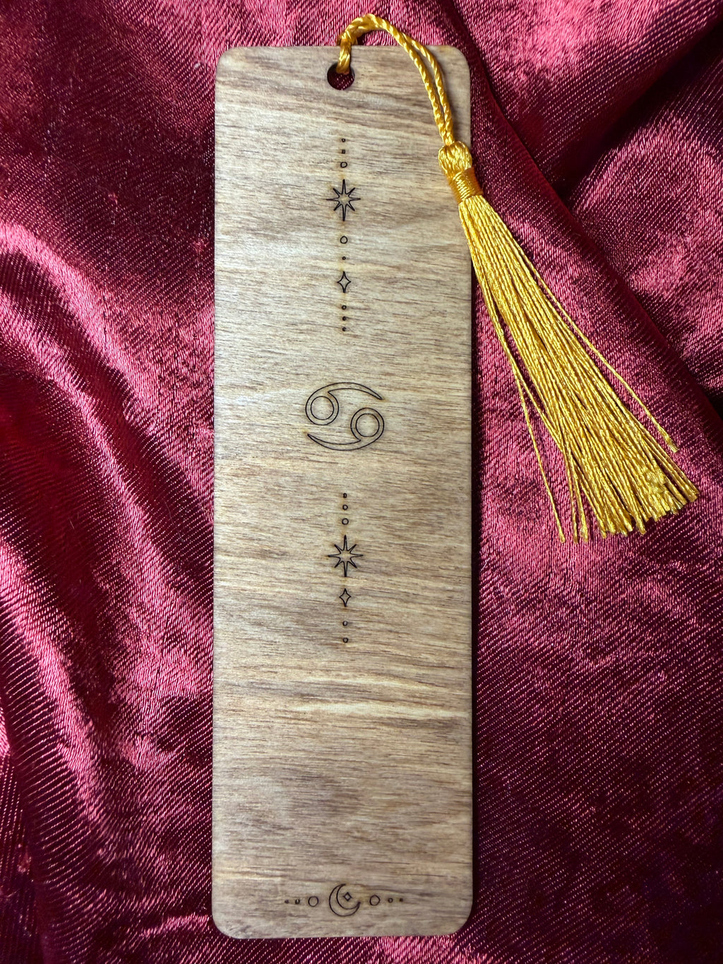 Wooden Zodiac Bookmarks