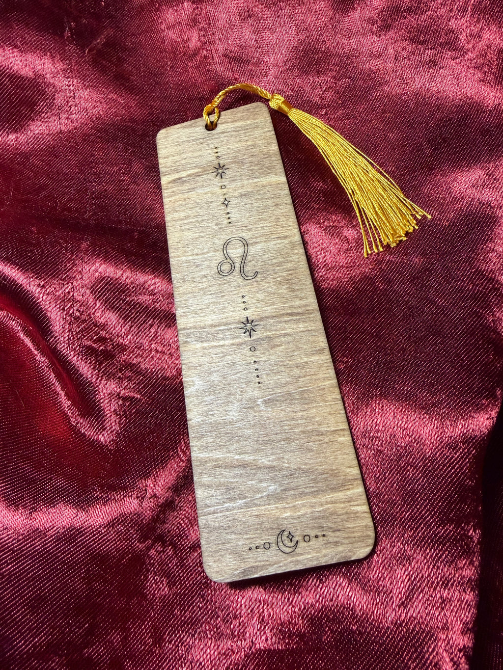 Wooden Zodiac Bookmarks
