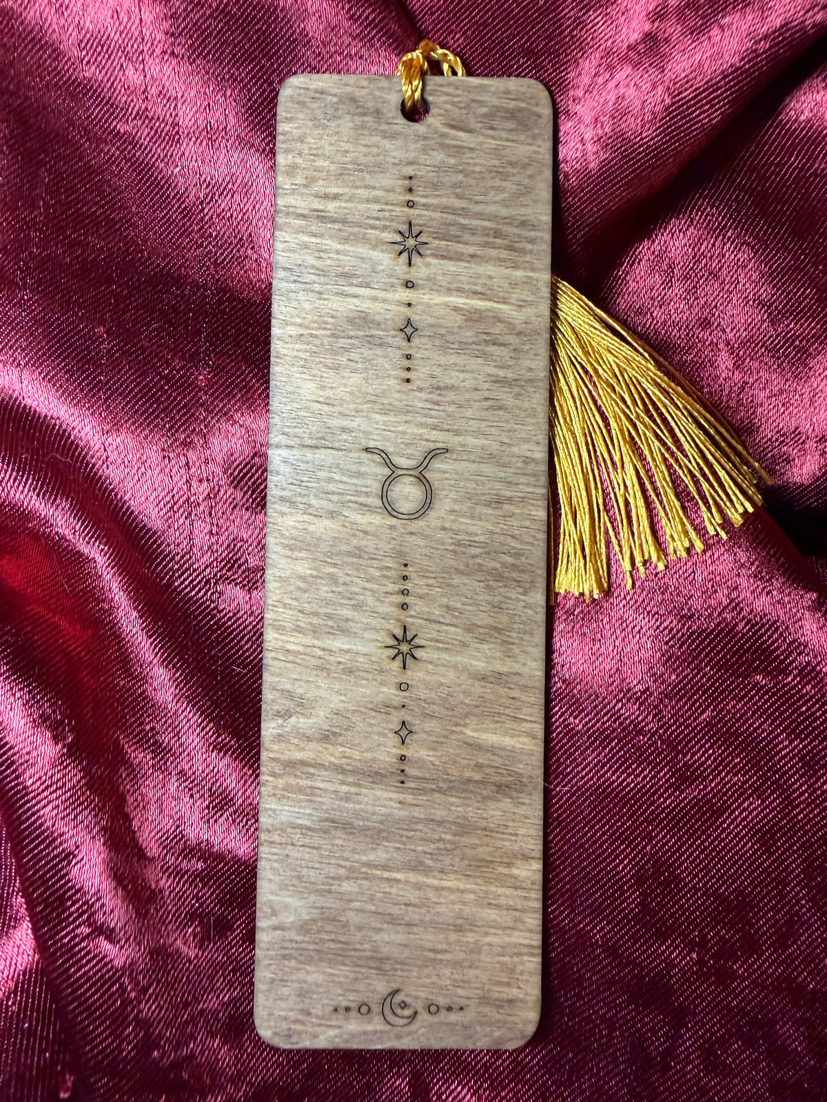 Wooden Zodiac Bookmarks