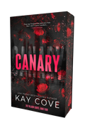 Book cover of 'Canary' by Kay Cove with red and black design