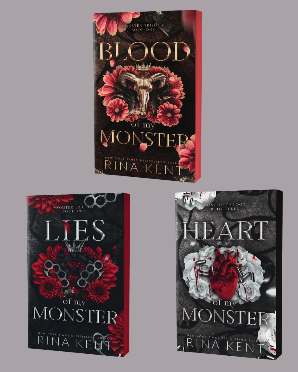 The Monster Trilogy (Deluxe Edition) By Rina Kent